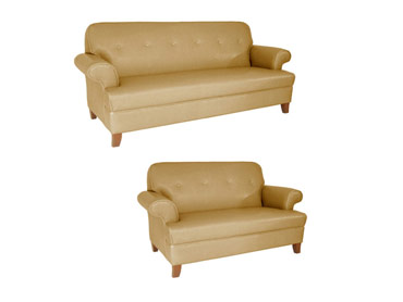 DR 2539 Sand Sofa and Love